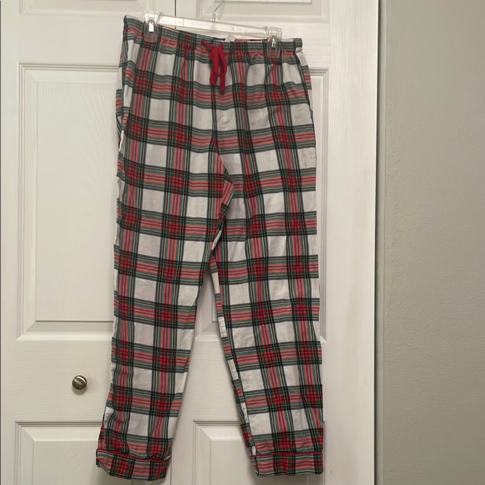 Target Wondershop Women’s Plaid Cotton Pajama Pants Bottoms Medium